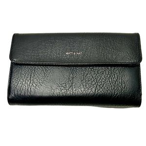 Matt and Nat Vegan Black Leather Wallet